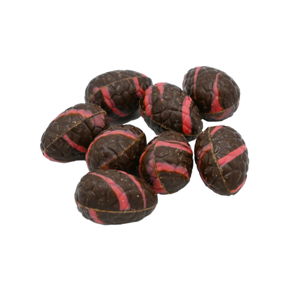 Chocolade Paaseitjes Framboos (+- 100 gram)