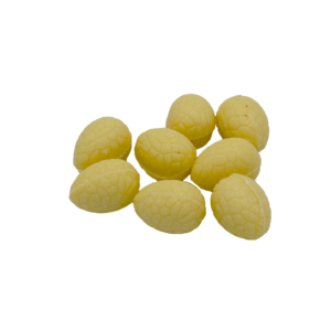 Chocolade Paaseitjes Massief Wit (+- 100 gram)