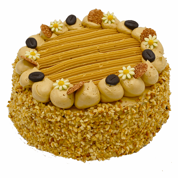 Mokka crème taart